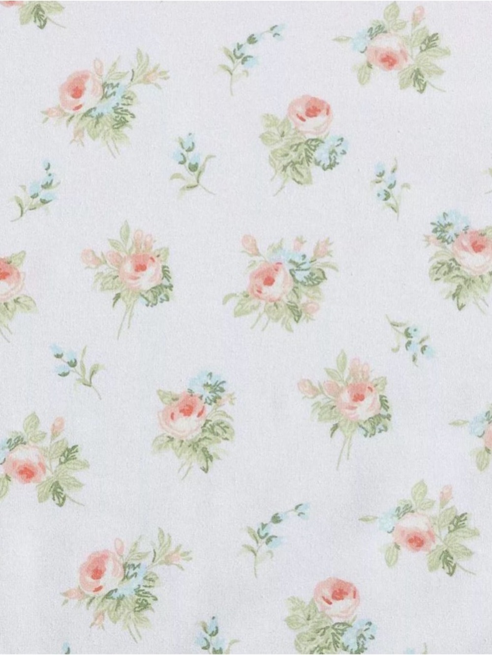 Laura Ashley Orange Floral Ruffled Victoria Pillowcase Set  ~ Cottage Chic - Picture 4 of 5
